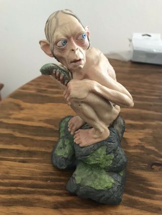 Smeagol The Two Towers Lord Of The Rings Polystone Gollum Figure