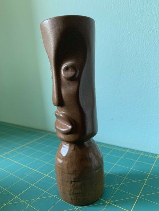 Munktiki Monsieur Bonito Tiki Mug Carved Look 2000 2