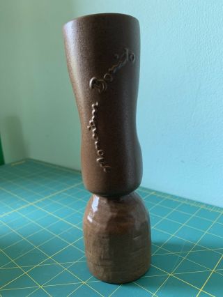 Munktiki Monsieur Bonito Tiki Mug Carved Look 2000 3