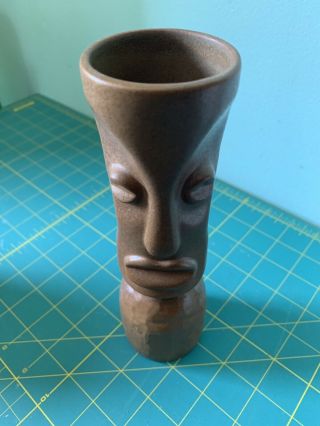 Munktiki Monsieur Bonito Tiki Mug Carved Look 2000 4