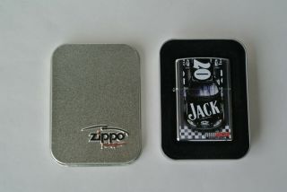 7 Jack Daniels Rcr Motorsports - Zippo Lighter - 2007 - Bradford,  Pa