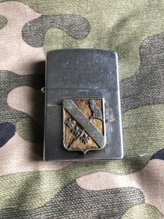 2003 Zippo With Military Insignia Crest Army Navy Air Force Marines Coast Guard