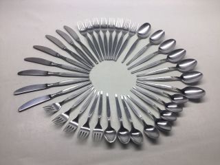 36 Piece Amefa Afs10 Stainless Flatware Holland