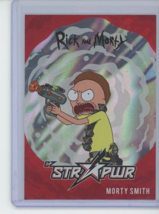 Cryptozoic Rick And Morty 2 Morty Smith Red Str Pwr Sp Insert Sp2
