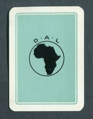 Steamship: Dutch African Lines - 1 Single Wide Vintage Playing Card