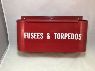 Fusees & Torpedos Box Gibsons Hand Tools Railroad