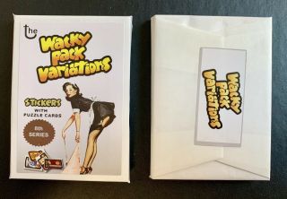 2019 Lost Wacky Packages Variation 8th Series Complete Set,  Puzzle
