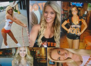 Hooters Baseball Dream Team Trading Cards Set Of 7 Plus 5 4 X 6 Photos Sexy