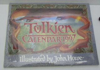 Tolkien Calendar 1997 Illustrated By John Howe Lotr Lord Of The Rings