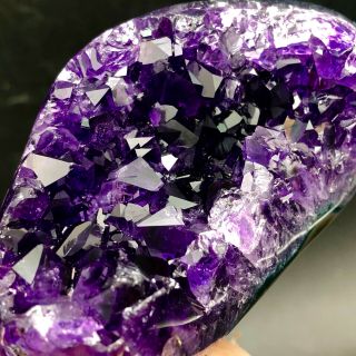 240g Museum Quality - Natural Deep Purpleamethyst Crystal Quartz Cluster/brazil
