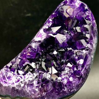 240G Museum Quality - natural Deep PurpleAmethyst Crystal Quartz Cluster/Brazil 4