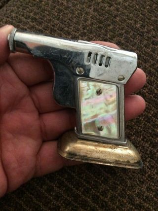 Mini Gun Shape Table Lighter,  Made In Occupied Japan