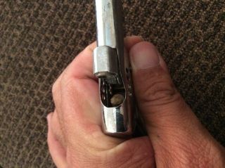 Mini gun shape table lighter,  Made in Occupied Japan 3