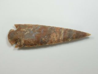 Spearhead Spear 6.  3 " Point Head Flint Stone Rock Arrowhead Lance Blade Knife