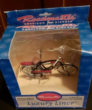 1940s Style Liner Miniature Bicycle 1:20 Scale Die Cast Limited Edition.