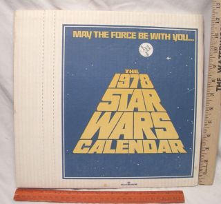Star Wars 1978 Calendar By Ballantine In Package 1st Edition
