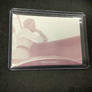 Claire Fraser 2019 Cryptozoic Outlander Czx Magenta Printing Plate 1/1 Phx