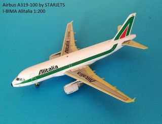 Airbus A319 - 100 By Starjets I - Bima Alitalia 1:200
