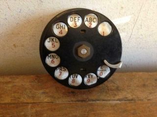 Vintage Western Electric Bell System Dial Only For 302 Telephone 6/43 166200 - Lb