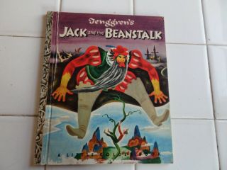 Jack And The Beanstalk,  A Little Golden Book,  1953 (a Ed;vintage Children 