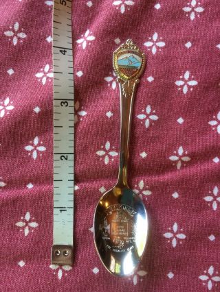 Grand Tetons Jackson Hole Souvenir Spoon Vintage