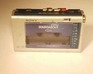 1984 Sony WA - 33 Soundabout FM/AM Stereo Cassette Corder Walkman 2