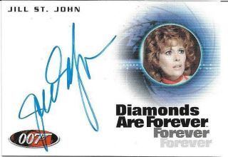 Jill St.  John 2012 James Bond 50th Anniversary Autographs A145
