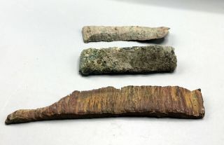 Three Michigan Copper Country Keweenaw Chisel Chips Houghton Calumet copper mine 2