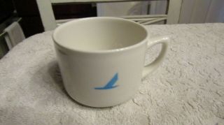 Vintage Piedmont Airlines First Class Porcelain Coffee Cup Mayer China Usa