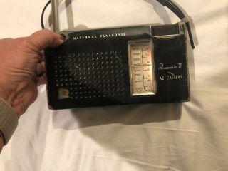 Vintage Radio National Panasonic - Transistor 2 Band 8 Model R - 205hb