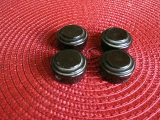 (4) RCA ANTIQUE TUBE RADIO KNOBS,  PARTS,  OTHER,  TOMBSTONE,  TABLE,  CONSOLE. 2