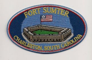 Fort Sumter Charleston South Carolina Souvenir Patch