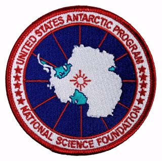 United States Antarctic Program Embroidered Patch - Antarctica Patch / Nsf Usap