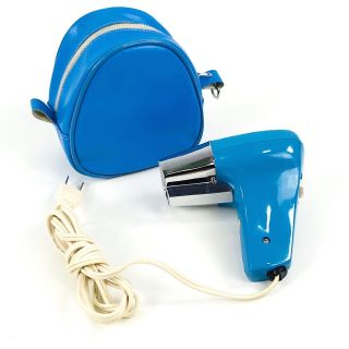 Vintage Travel Size Hair Dryer With Case 1970 