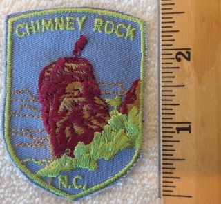 Chimney Rock North Carolina Patch (state,  Souvenir)