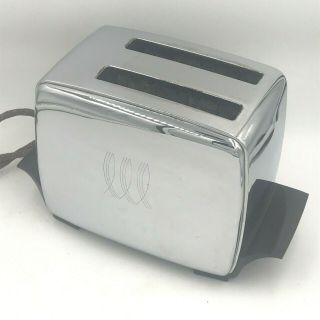 Vtg Toastmaster Deluxe Automatic Pop Up Toaster Bakelite 1b16 Auto Drop Sh