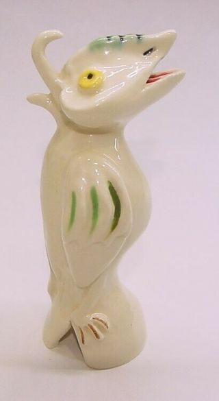 Adrian Pottery Pie Bird Vent/funnel Interesting Ugly Bug