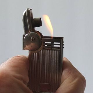 Vintage Ready Semi - Automatic Squeeze Lighter,  Austria C.  1940—looks Great &