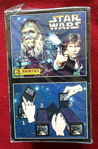 1996 Panini Star Wars Return Of The Jedi Album Stickers Box 100 Packets