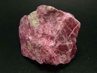 Large Red Rhodonite Rodonite Crystal From Brazil - 2.  7 "