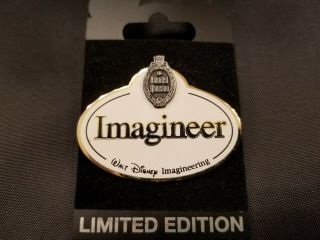 Disney Wdi - Imagineer Name Tag Badge Pin Haunted Mansion Le 300 Rare