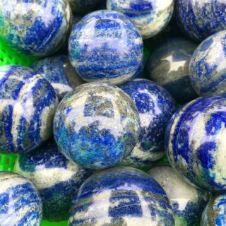 2.  2lb Natural Lapis Lazuli Sphere Quartz Crystal Ball Reiki Healing 9