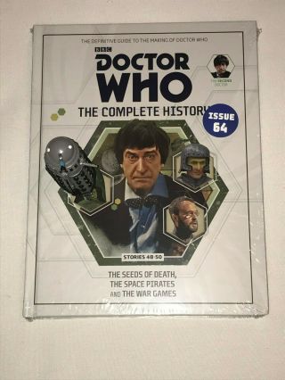 Htf Bbc Doctor Who Complete History Hachette Issue 64,  Vol 14 Patrick Troughton