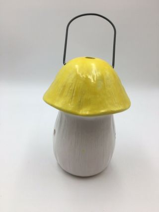 Vintage INARCO Mushroom Lantern Candle/Votive Holder 2