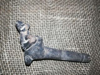 Clay Or Stone Pre Columbian Pipe