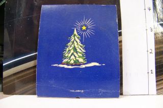 Rare Vintage Matchbook Cover L2 Season ' s Greeting Ohio Christmas Cleveland Fea 2