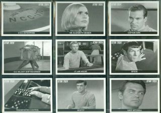 Star Trek Tos 40th Anniversary Series 2 1967 Expansion Card Set 91 - 108 2008