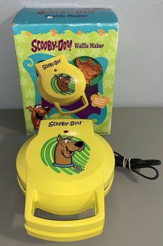 Scooby Doo Waffle Maker Home Appliance Hanna Barbera