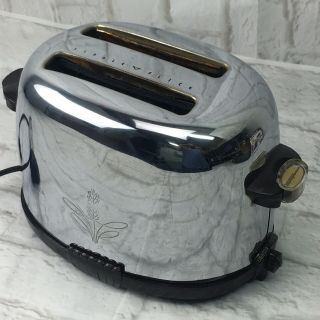 1950s Westinghouse 521 2 - Slice Toaster w/Bakelite Base and Handles TO 2