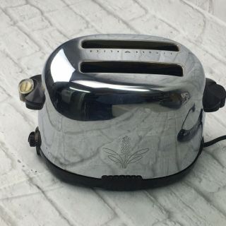1950s Westinghouse 521 2 - Slice Toaster w/Bakelite Base and Handles TO 5